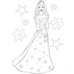 Coloring page: Barbie (Cartoons) #27460 - Printable coloring pages
