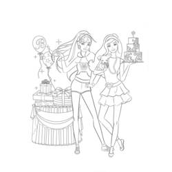Coloring page: Barbie (Cartoons) #27461 - Free Printable Coloring Pages