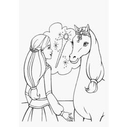 Coloring page: Barbie (Cartoons) #27469 - Free Printable Coloring Pages