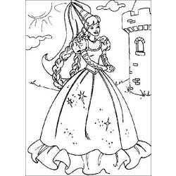 Coloring page: Barbie (Cartoons) #27471 - Free Printable Coloring Pages