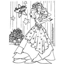 Coloring page: Barbie (Cartoons) #27478 - Free Printable Coloring Pages