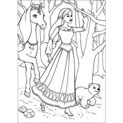 Coloring page: Barbie (Cartoons) #27483 - Free Printable Coloring Pages