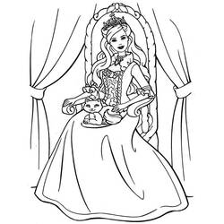 Coloring page: Barbie (Cartoons) #27484 - Free Printable Coloring Pages