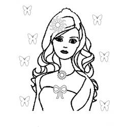 Coloring page: Barbie (Cartoons) #27494 - Free Printable Coloring Pages