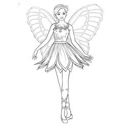 Coloring page: Barbie (Cartoons) #27501 - Free Printable Coloring Pages