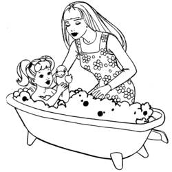 Coloring page: Barbie (Cartoons) #27511 - Printable coloring pages