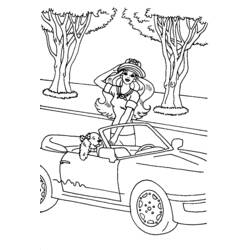 Coloring page: Barbie (Cartoons) #27522 - Free Printable Coloring Pages