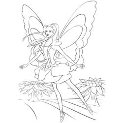 Coloring page: Barbie (Cartoons) #27524 - Free Printable Coloring Pages