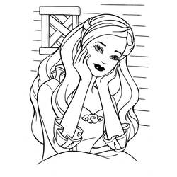 Coloring page: Barbie (Cartoons) #27551 - Free Printable Coloring Pages