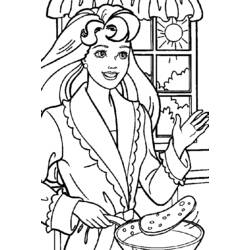 Coloring page: Barbie (Cartoons) #27556 - Free Printable Coloring Pages