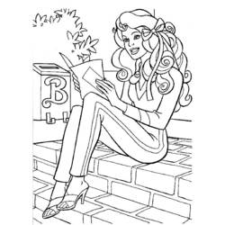 Coloring page: Barbie (Cartoons) #27565 - Free Printable Coloring Pages