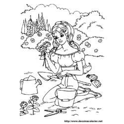 Coloring page: Barbie (Cartoons) #27566 - Free Printable Coloring Pages