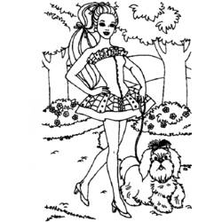 Coloring page: Barbie (Cartoons) #27572 - Free Printable Coloring Pages