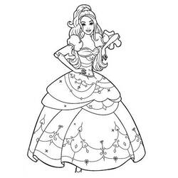 Coloring page: Barbie (Cartoons) #27577 - Printable coloring pages