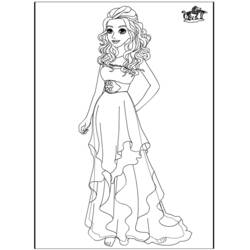 Coloring page: Barbie (Cartoons) #27593 - Printable coloring pages