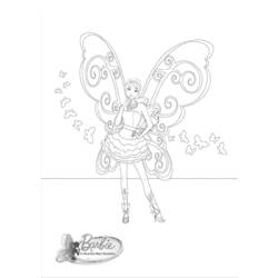Coloring page: Barbie (Cartoons) #27604 - Free Printable Coloring Pages