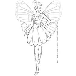 Coloring page: Barbie (Cartoons) #27609 - Free Printable Coloring Pages