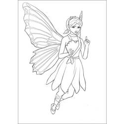 Coloring page: Barbie (Cartoons) #27622 - Free Printable Coloring Pages