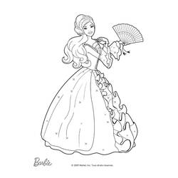 Coloring page: Barbie (Cartoons) #27652 - Printable coloring pages