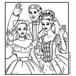 Coloring page: Barbie (Cartoons) #27655 - Free Printable Coloring Pages