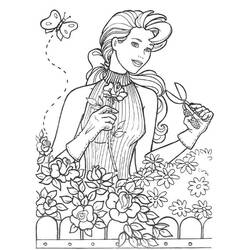 Coloring page: Barbie (Cartoons) #27658 - Free Printable Coloring Pages