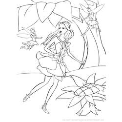 Coloring page: Barbie (Cartoons) #27667 - Free Printable Coloring Pages