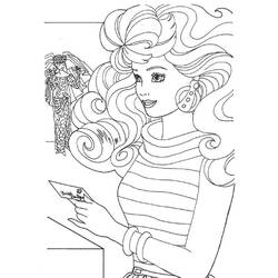 Coloring page: Barbie (Cartoons) #27672 - Free Printable Coloring Pages