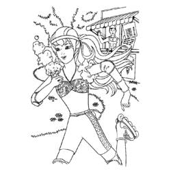 Coloring page: Barbie (Cartoons) #27681 - Free Printable Coloring Pages