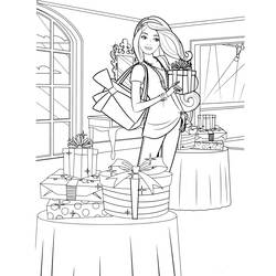 Coloring page: Barbie (Cartoons) #27698 - Free Printable Coloring Pages