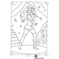 Coloring page: Barbie (Cartoons) #27726 - Free Printable Coloring Pages