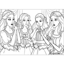 Coloring page: Barbie (Cartoons) #27737 - Free Printable Coloring Pages