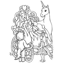 Coloring page: Barbie (Cartoons) #27740 - Free Printable Coloring Pages