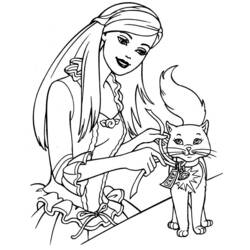 Coloring page: Barbie (Cartoons) #27744 - Free Printable Coloring Pages