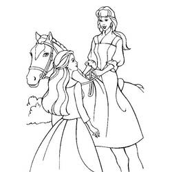 Coloring page: Barbie (Cartoons) #27753 - Free Printable Coloring Pages