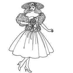 Coloring page: Barbie (Cartoons) #27759 - Free Printable Coloring Pages