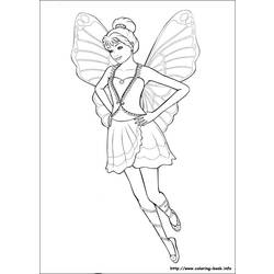 Coloring page: Barbie (Cartoons) #27762 - Free Printable Coloring Pages