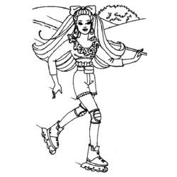 Coloring page: Barbie (Cartoons) #27764 - Free Printable Coloring Pages