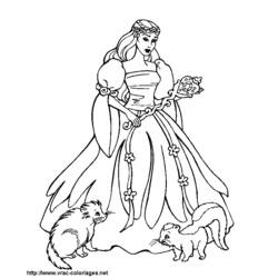 Coloring page: Barbie (Cartoons) #27766 - Free Printable Coloring Pages