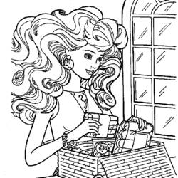 Coloring page: Barbie (Cartoons) #27773 - Free Printable Coloring Pages