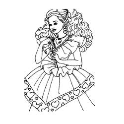 Coloring page: Barbie (Cartoons) #27775 - Free Printable Coloring Pages