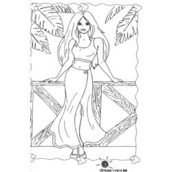 Coloring page: Barbie (Cartoons) #27794 - Free Printable Coloring Pages