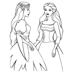 Coloring page: Barbie (Cartoons) #27810 - Free Printable Coloring Pages