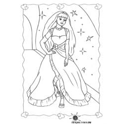 Coloring page: Barbie (Cartoons) #27821 - Free Printable Coloring Pages