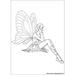 Coloring page: Barbie (Cartoons) #27834 - Free Printable Coloring Pages