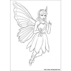 Coloring page: Barbie (Cartoons) #27836 - Free Printable Coloring Pages