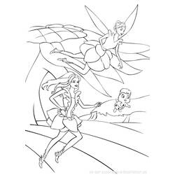 Coloring page: Barbie (Cartoons) #27839 - Free Printable Coloring Pages