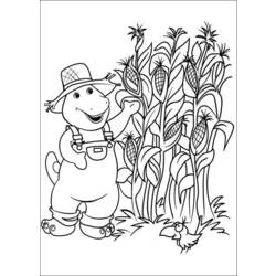 Coloring page: Barney and friends (Cartoons) #41053 - Free Printable Coloring Pages