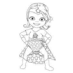Coloring page: Bebe Lilly (Cartoons) #41088 - Printable coloring pages