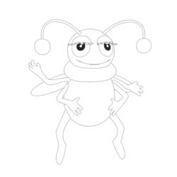 Coloring page: Bebe Lilly (Cartoons) #41109 - Printable coloring pages