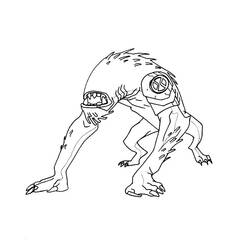Coloring page: Ben 10 (Cartoons) #40415 - Free Printable Coloring Pages